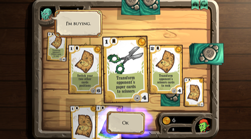 Rocks, maps, scissors