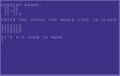 Tic Tac Toe - Commodore 64