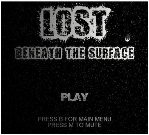 Lost, beneath the surface.