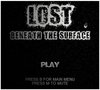 Lost, beneath the surface.
