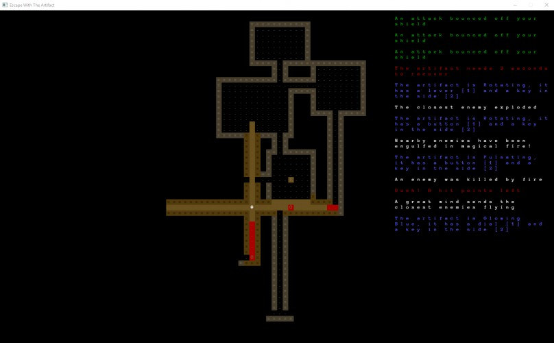Escape With The Artifact
