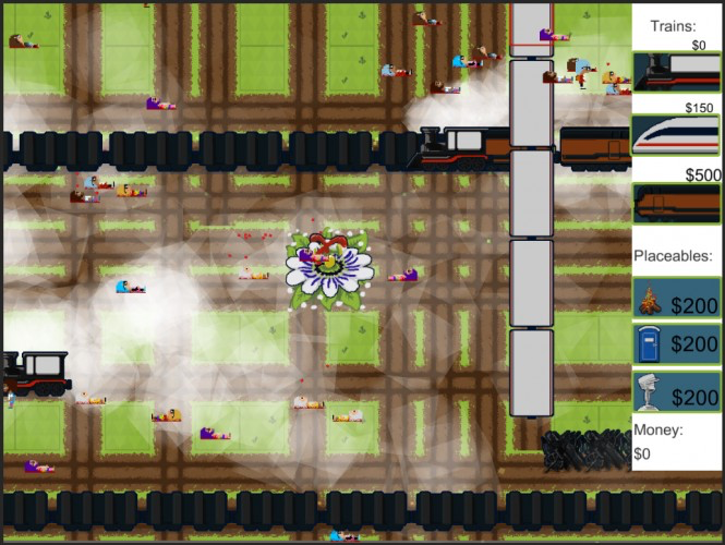 Flower Power Train Trip