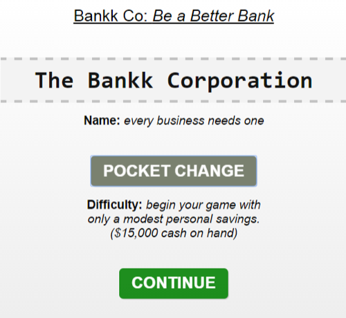 Bankk! Be a Better Bank