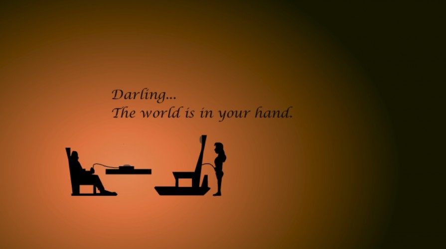 The world is in your hand
