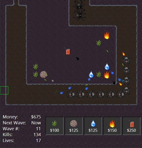 Spider Tower Defense
