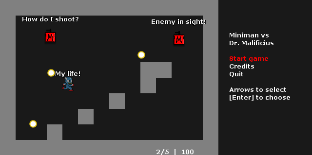 Miniman vs Dr. Malificius