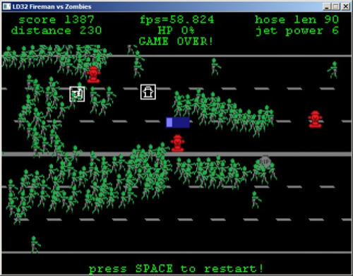 Fireman vs Zombies