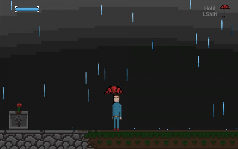 A Rose in the Rain