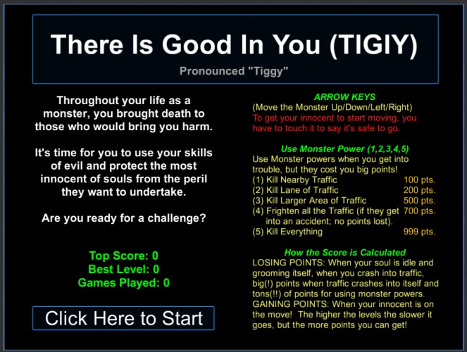 TIGIY (There is Good In You)