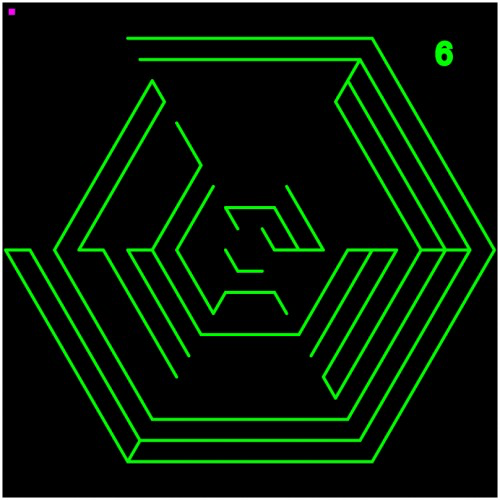Shape maze