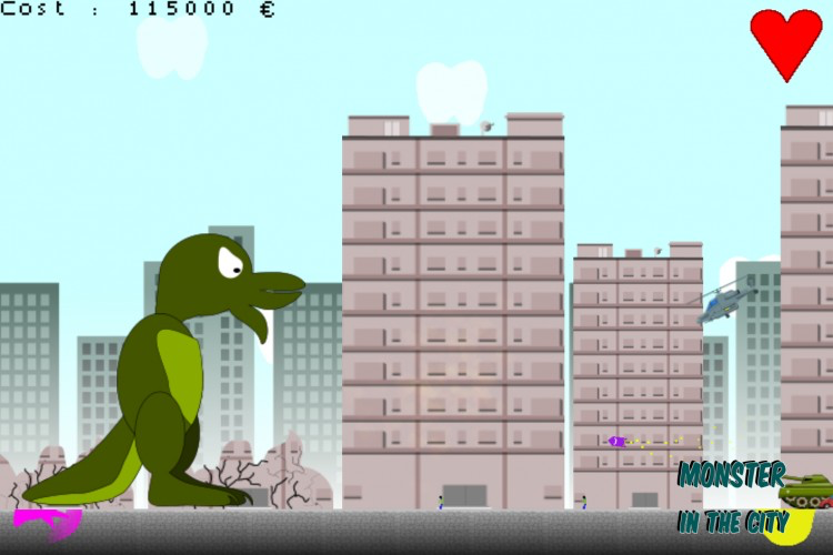 Monster in the city