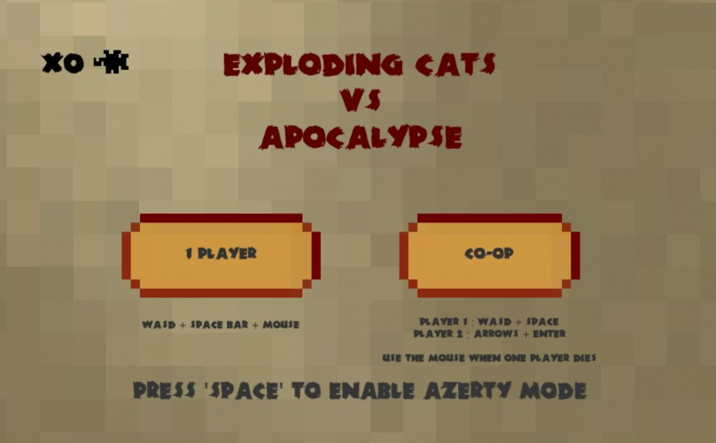 Exploding cat vs zombie