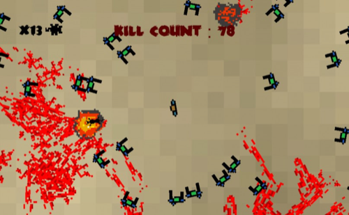 Exploding cat vs zombie
