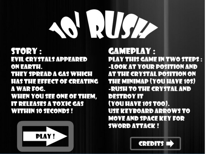 10 seconds RUSH