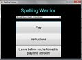 Spelling Warrior - LD19