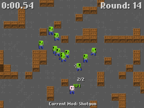 Gimme 10 secs, I gotta kill this horde
