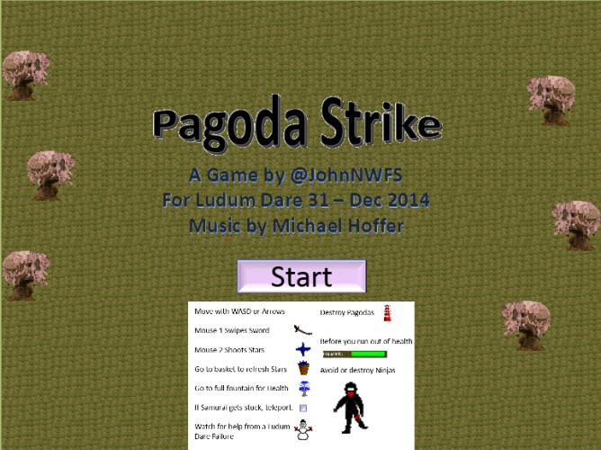 Pagoda Strike with Snowman