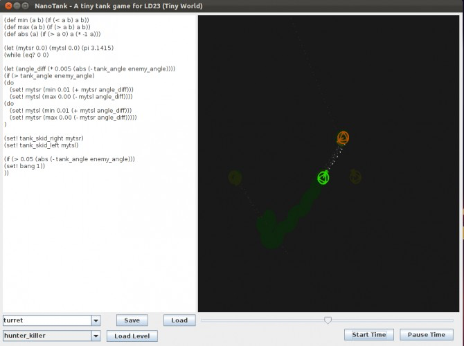 NanoTanks - A tiny programming game for a tiny world