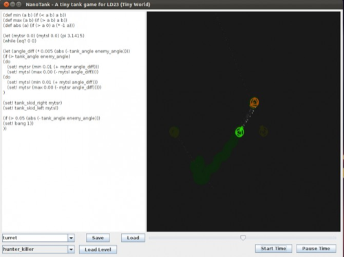 NanoTanks - A tiny programming game for a tiny world