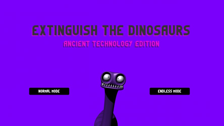 Extinguish the dinosaurs