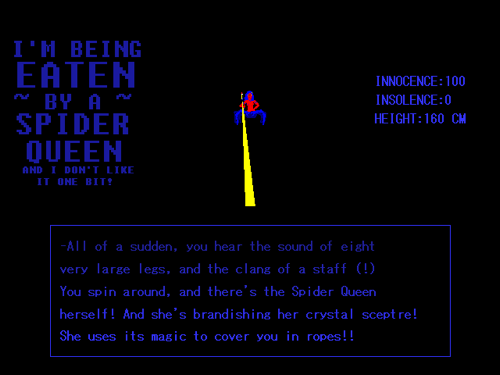 I'm Being Eaten By A Spider Queen (And I Don't Like It One Bit!)
