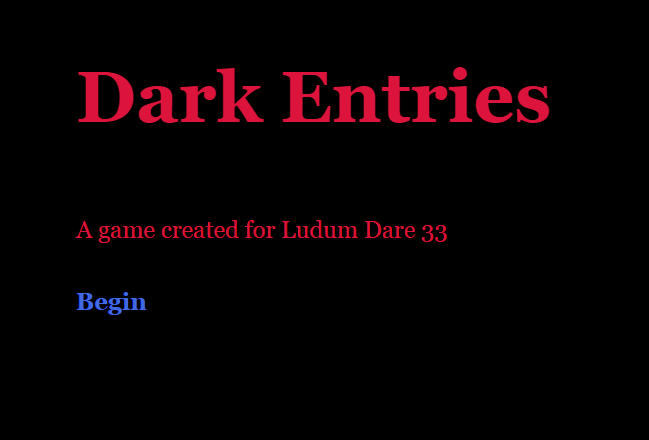 Dark Entries