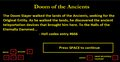 Doom of the Ancients