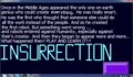 INSURRECTION