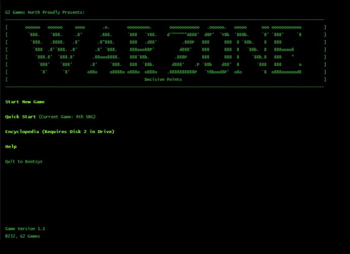 War Zone: Decision Points