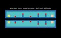 don't touch red blocks