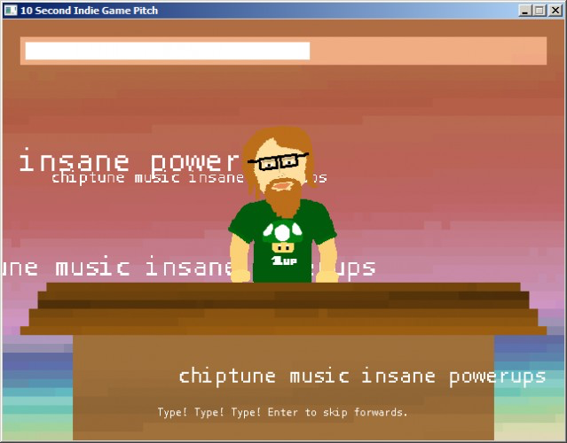 10 Second Indie Game Pitch