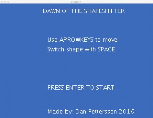 Dawn of the Shapeshifter