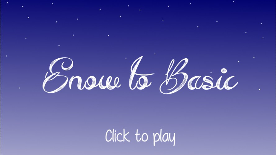Snow to Basic