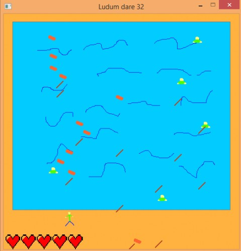 An unconventional swim