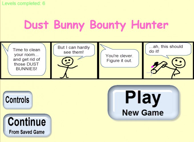 Dust Bunny Bounty Hunter