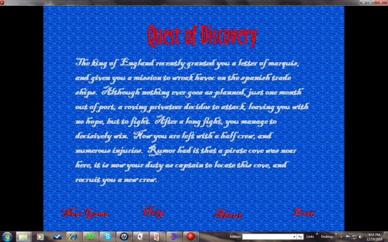 Quest Of Discovery