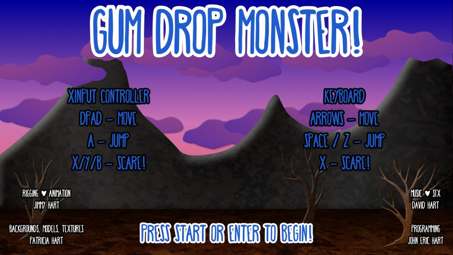 Gumdrop Monster