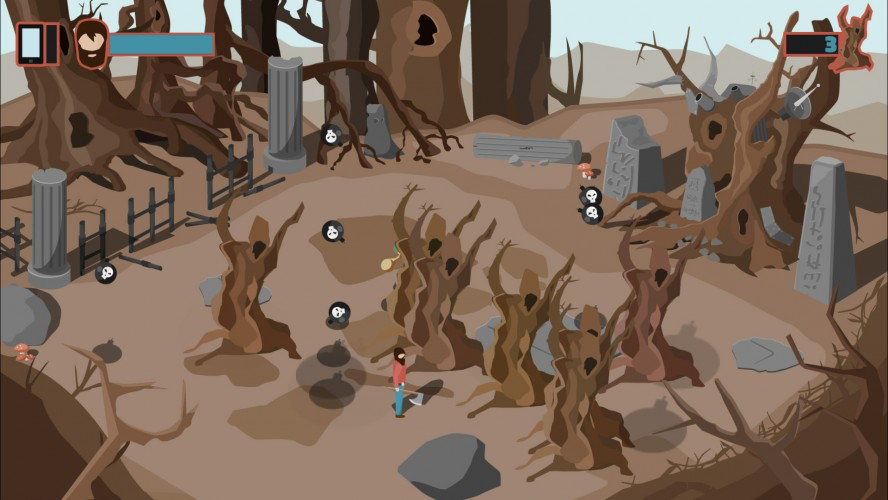 Lumberjack vs. Ancient Druid's Cybertree