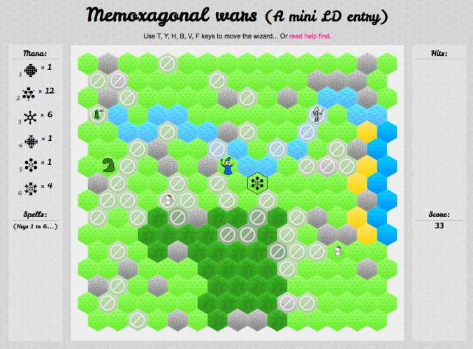 Memoxagonal wars