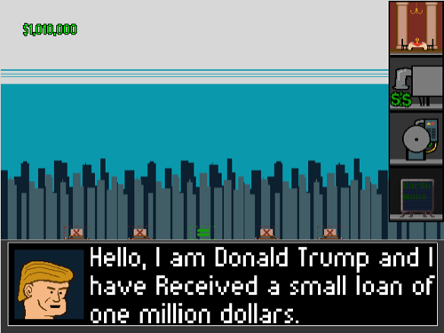 Trump Simulator 2: The Search for More Money