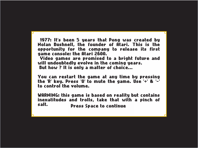 Game Console Story