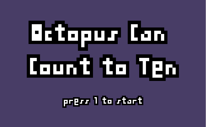 Octopus Can Count to Ten