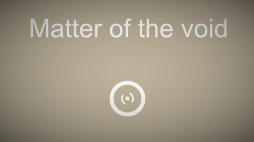 Matter of the void