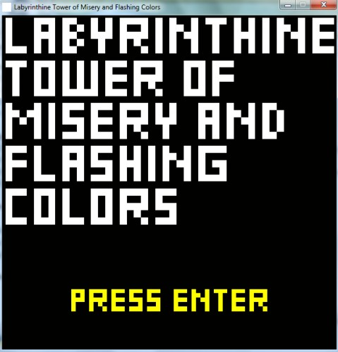 Labyrinthine Tower of Misery and Flashing Colors