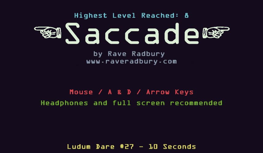 <-Saccade->