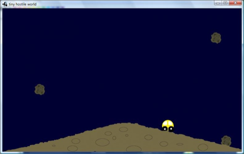 tiny hostile world