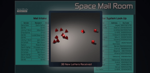 Space Mail Room