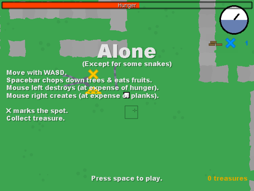 Alone (Except for some Snakes)