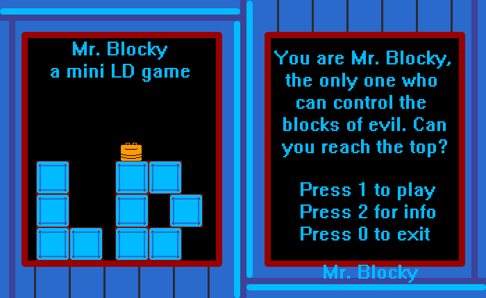 Mr. Blocky