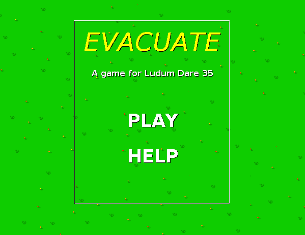 Evacuate
